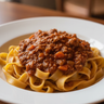 Tagliatelle al ragù bolognese