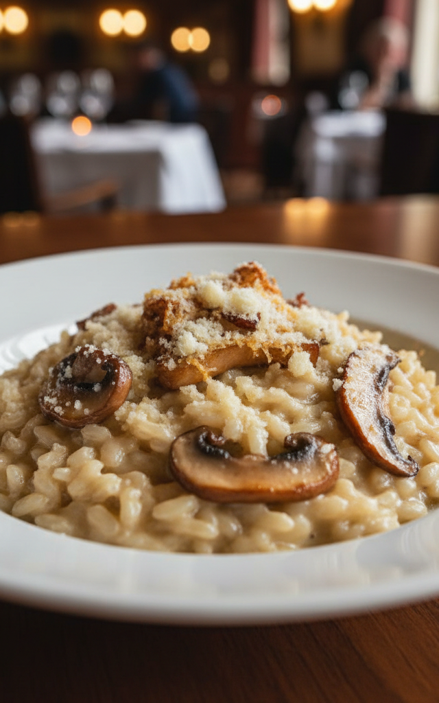 Risotto ai funghi porcini