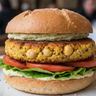 Burger vegetale di ceci