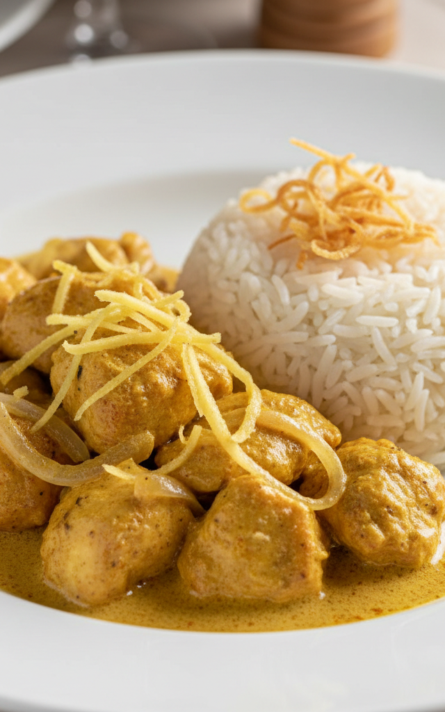 Pollo al curry