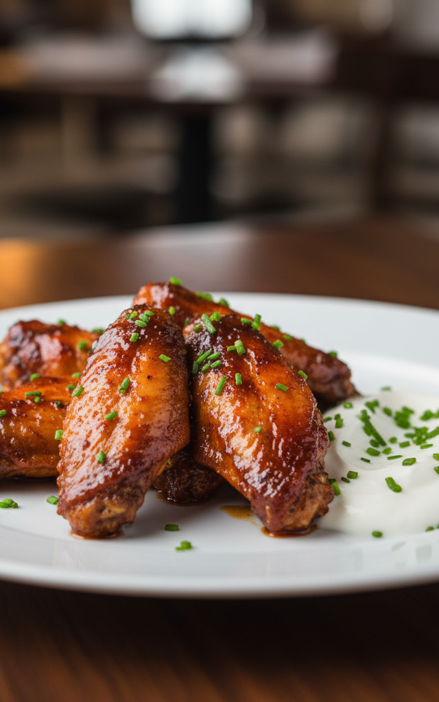 Chicken wings BBQ (6 pz)