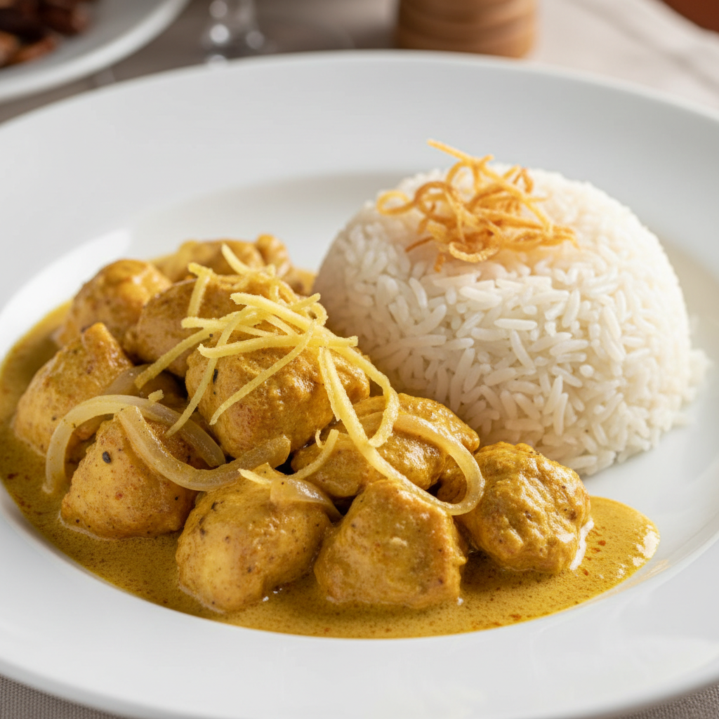 Pollo al curry