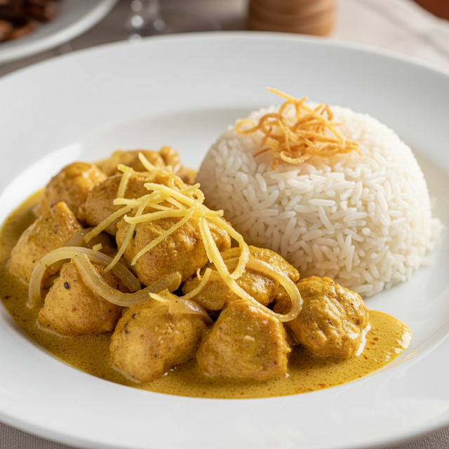 Pollo al curry