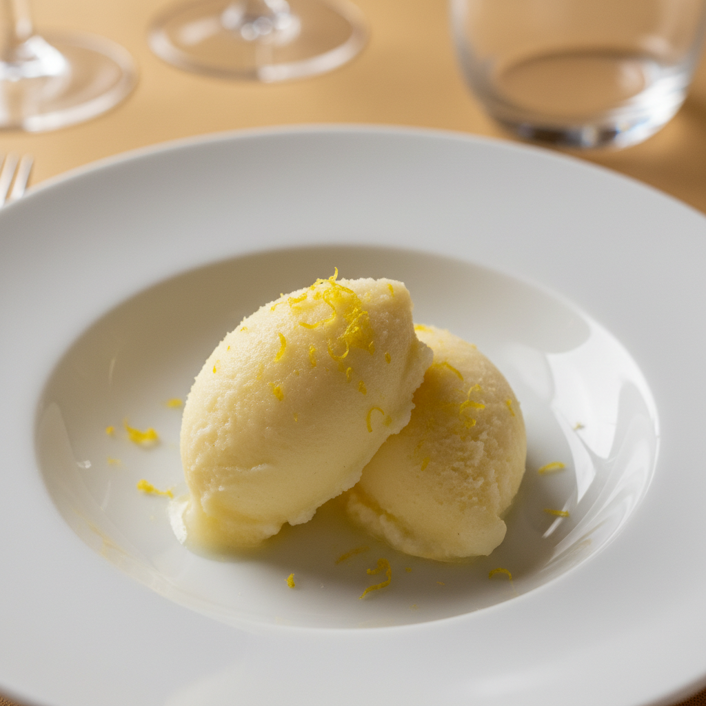 Sorbetto al limone