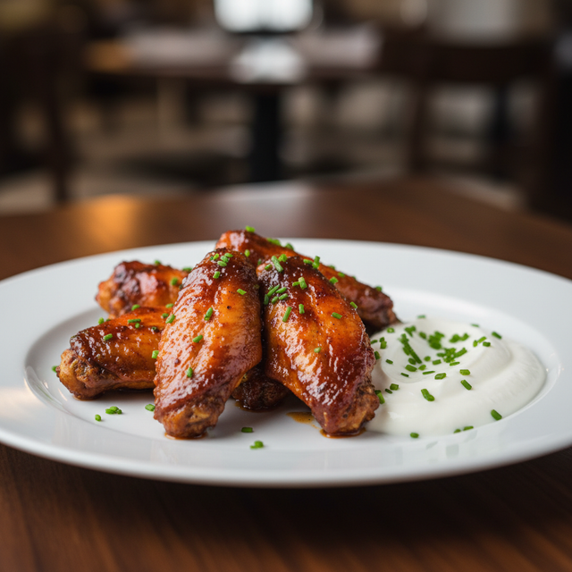 Chicken wings BBQ (6 pz)