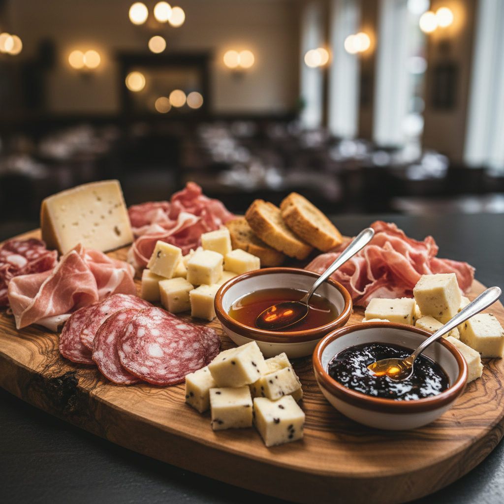 TAGLIERE DI SALUMI E FORMAGGI SICILIANI
